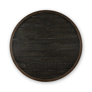 Bramble Beatnik Round Dining Table 60" In Java Brown-Bramble-Blue Hand Home