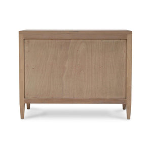 Belgravia 3 Drawer Dresser W/ Rattan-Blue Hand Home