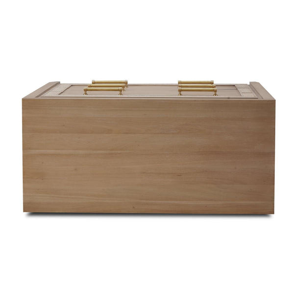 Belgravia 3 Drawer Dresser W/ Rattan-Blue Hand Home