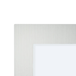 Bramble Bilbao Mirror In True White-Bramble-Blue Hand Home