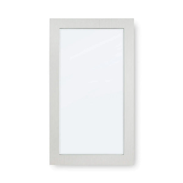 Bramble Bilbao Mirror In True White-Bramble-Blue Hand Home