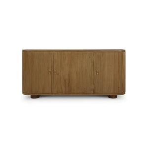 Bramble Bilbao Sideboard In Antique French Oak-Bramble-Blue Hand Home