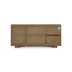 Bramble Bilbao Sideboard In Antique French Oak-Bramble-Blue Hand Home