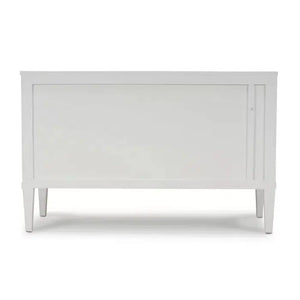 Bramble Bow 3 Drawer Chest in Architectural White-Bramble-Blue Hand Home