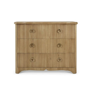 Bramble Brighton 3 Drawer Dresser In Fruitwood-Bramble-Blue Hand Home