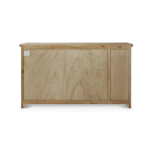 Bramble Brighton 6 Drawer Dresser In Fruitwood-Bramble-Blue Hand Home