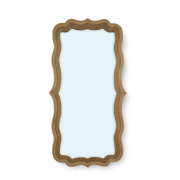 Bramble Brighton Standing Mirror In Fruitwood-Bramble-Blue Hand Home