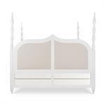 Brighton Upholstered Back Bed King (* comes w/ 2 poster options)-Blue Hand Home