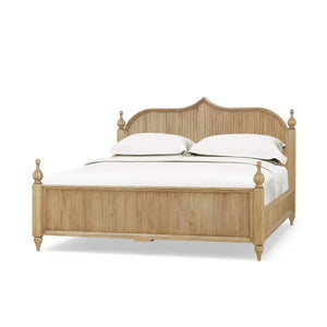 Brighton Wooden Back Bed King (* comes w/ 2 poster options)-Blue Hand Home
