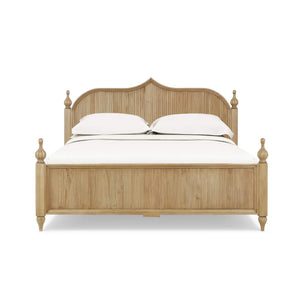 Brighton Wooden Back Bed King (* comes w/ 2 poster options)-Blue Hand Home