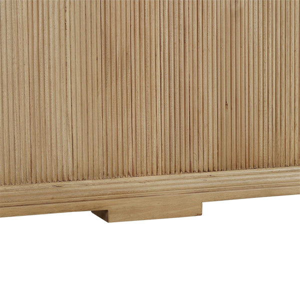 Brighton Wooden Back Bed Queen (* comes w/ 2 poster options)-Blue Hand Home