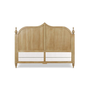 Brighton Wooden Back Bed Queen (* comes w/ 2 poster options)-Blue Hand Home