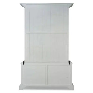 Bramble Bruges Display Cabinet In True White-Bramble-Blue Hand Home