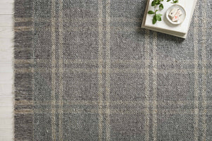 Magnolia Home by Joanna Gaines x Loloi Caleb Rug - Mocha / Taupe-Blue Hand Home
