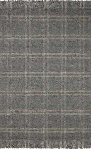 Magnolia Home by Joanna Gaines x Loloi Caleb Rug - Mocha / Taupe-Blue Hand Home