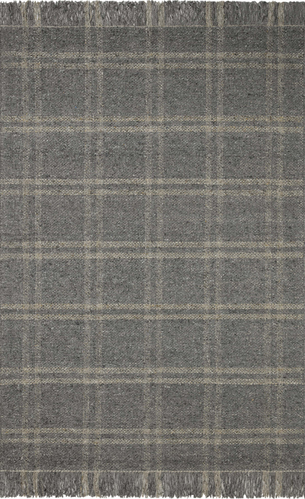 Magnolia Home by Joanna Gaines x Loloi Caleb Rug - Mocha / Taupe-Blue Hand Home