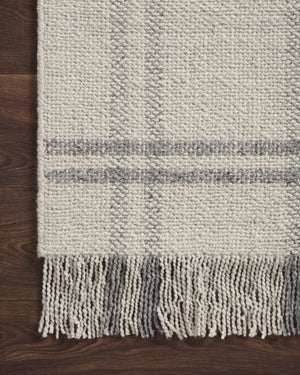 Magnolia Home by Joanna Gaines x Loloi Caleb Rug - Natural / Grey-Blue Hand Home