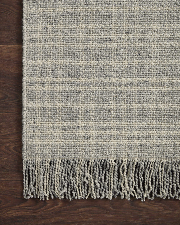 Magnolia Home by Joanna Gaines x Loloi Caleb Rug - Grey / Natural-Blue Hand Home