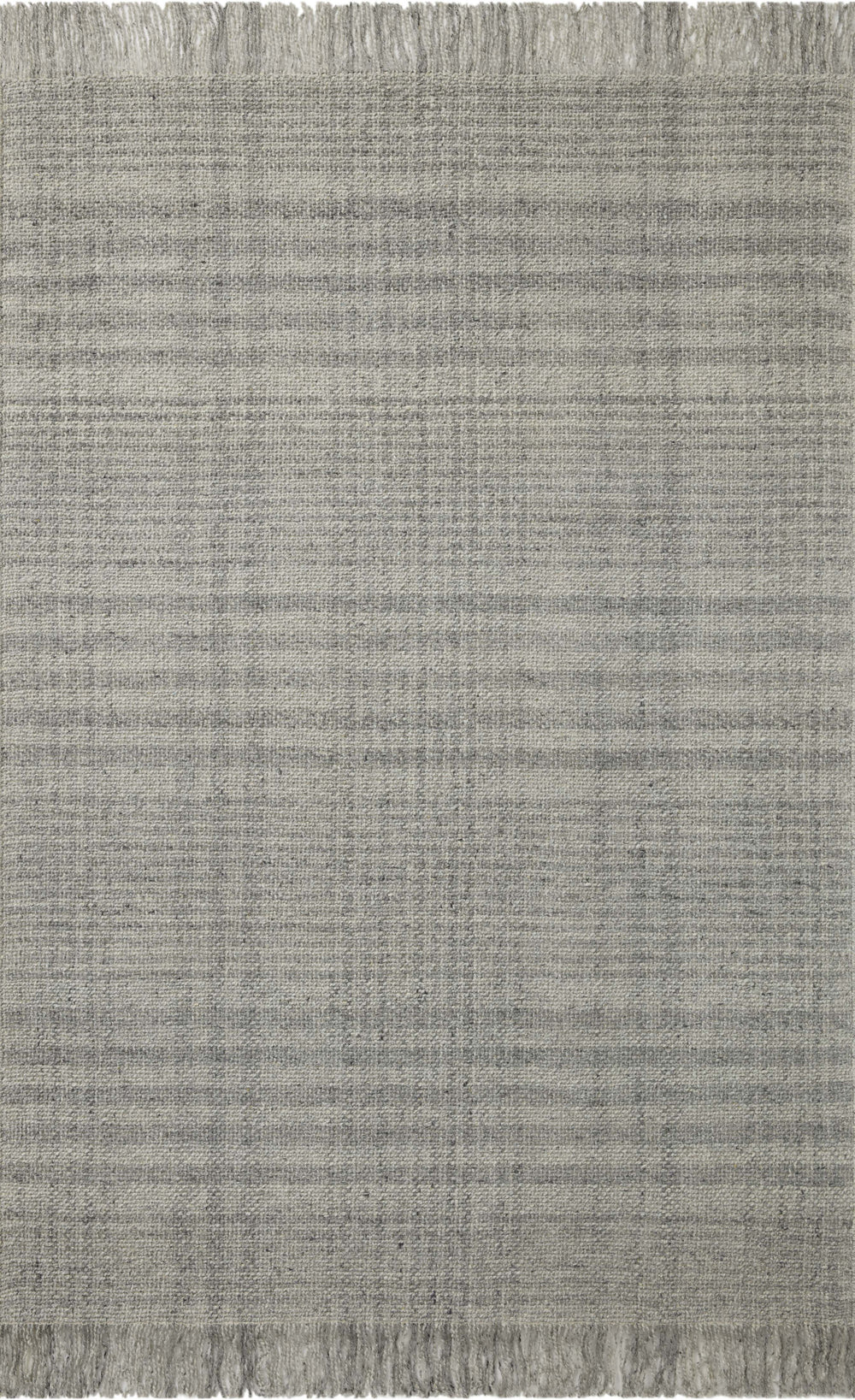 Magnolia Home by Joanna Gaines x Loloi Caleb Rug - Grey / Dk. Grey-Blue Hand Home