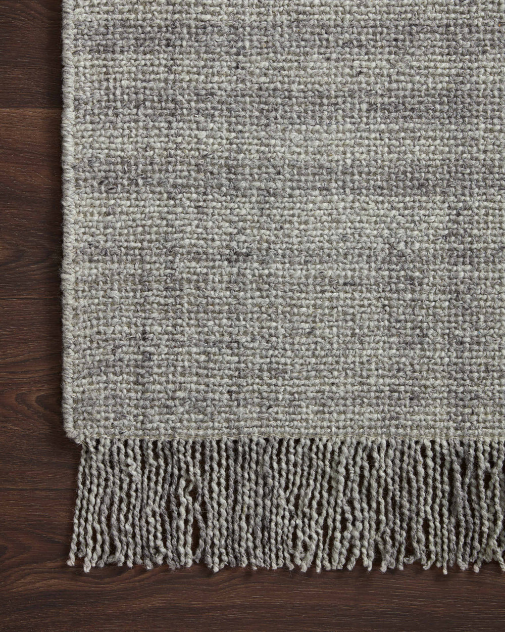 Magnolia Home by Joanna Gaines x Loloi Caleb Rug - Grey / Dk. Grey-Blue Hand Home