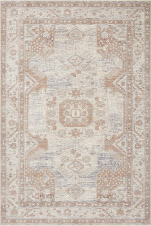 Magnolia Home by Joanna Gaines x Loloi Carlisle Rug - Ivory / Taupe-Blue Hand Home