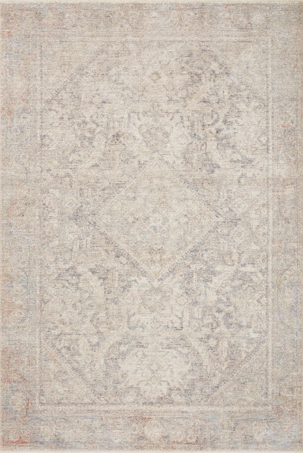 Magnolia Home by Joanna Gaines x Loloi Carlisle Rug - Slate / Ivory-Blue Hand Home