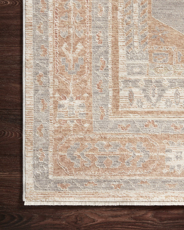 Magnolia Home by Joanna Gaines x Loloi Carlisle Rug - Slate / Taupe-Blue Hand Home