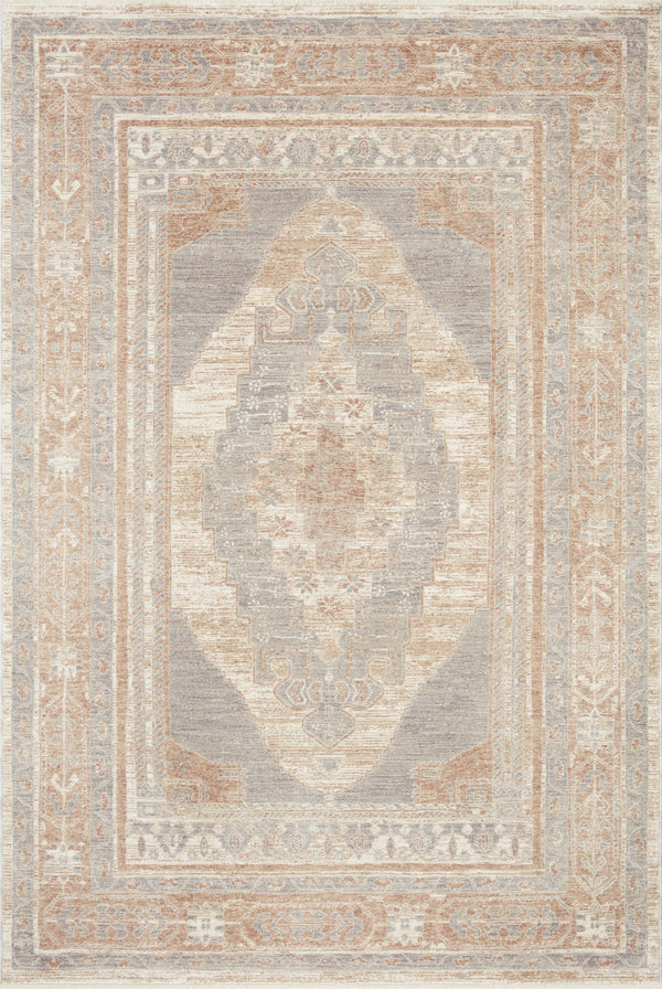 Magnolia Home by Joanna Gaines x Loloi Carlisle Rug - Slate / Taupe-Blue Hand Home