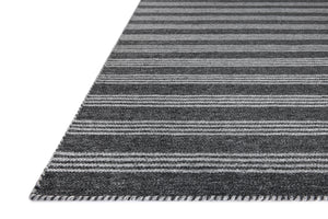 Magnolia Home by Joanna Gaines x Loloi Charlie Rug Charcoal / Grey-Blue Hand Home