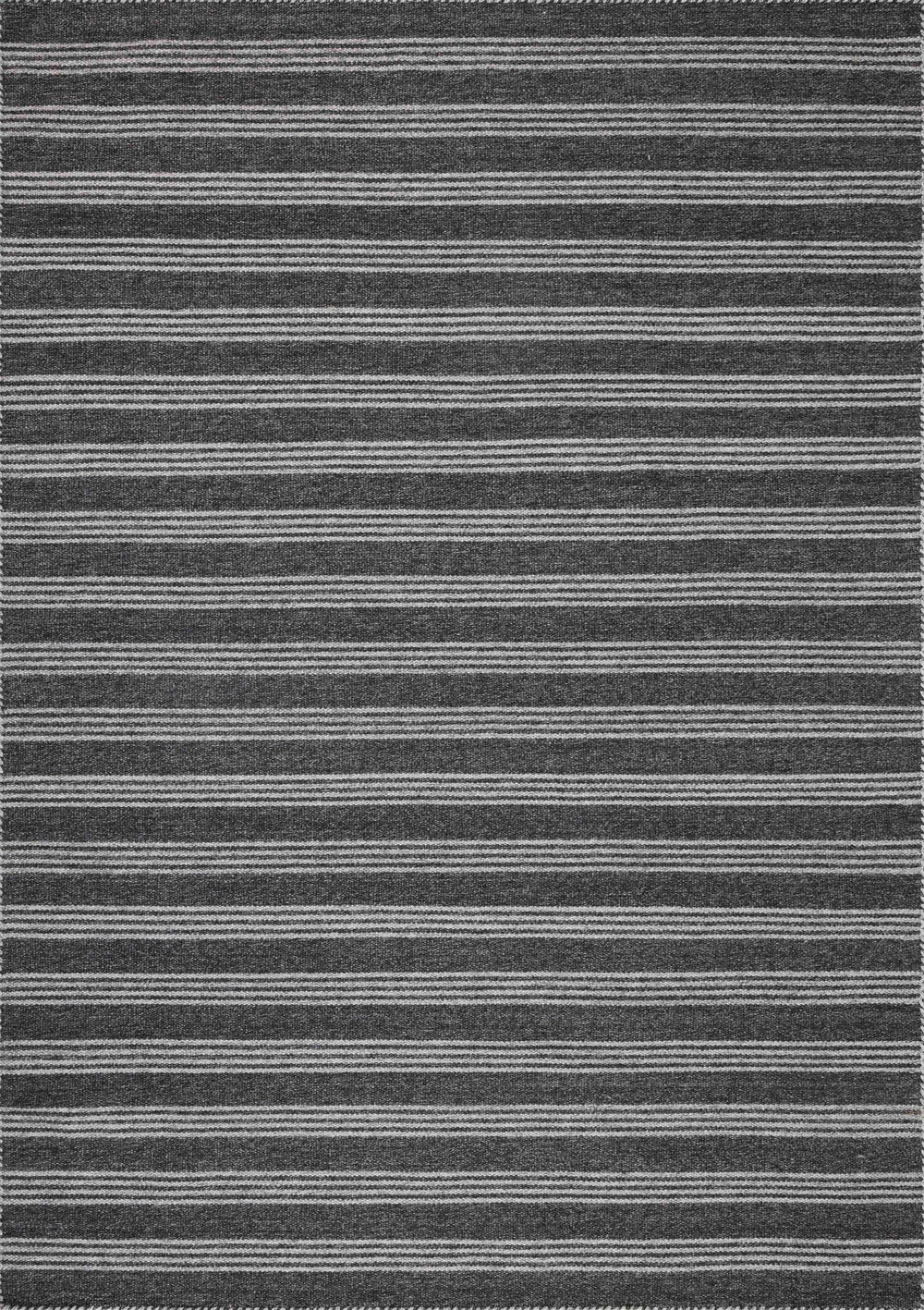 Magnolia Home by Joanna Gaines x Loloi Charlie Rug - Charcoal / Grey-Blue Hand Home