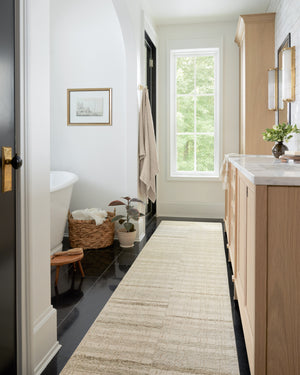 Chris Loves Julia x Loloi Chris Rugs - Natural / Sage-Blue Hand Home