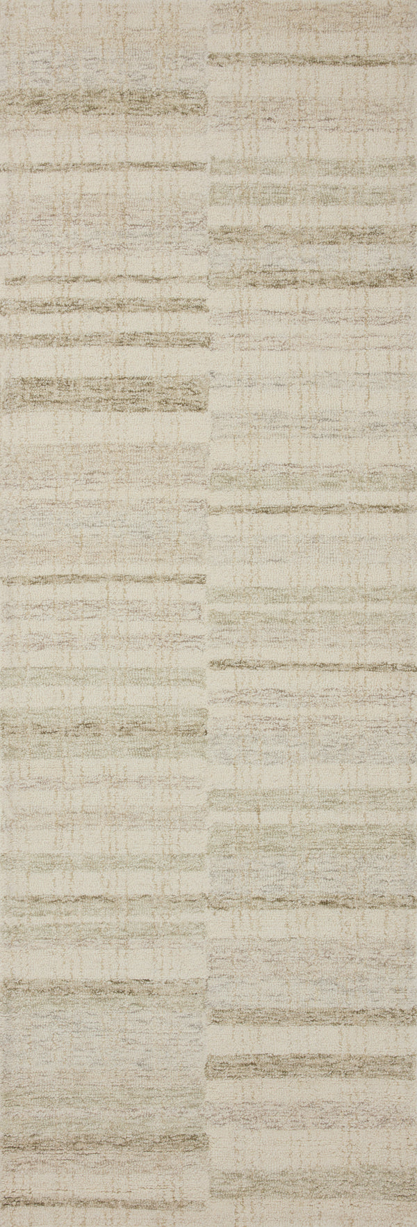 Chris Loves Julia x Loloi Chris Rugs - Natural / Sage-Blue Hand Home