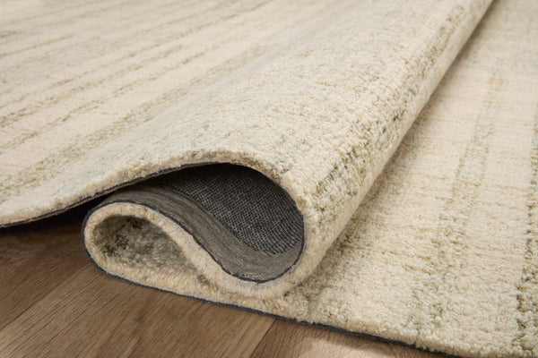 Chris Loves Julia x Loloi Chris Rugs - Natural / Sage-Blue Hand Home