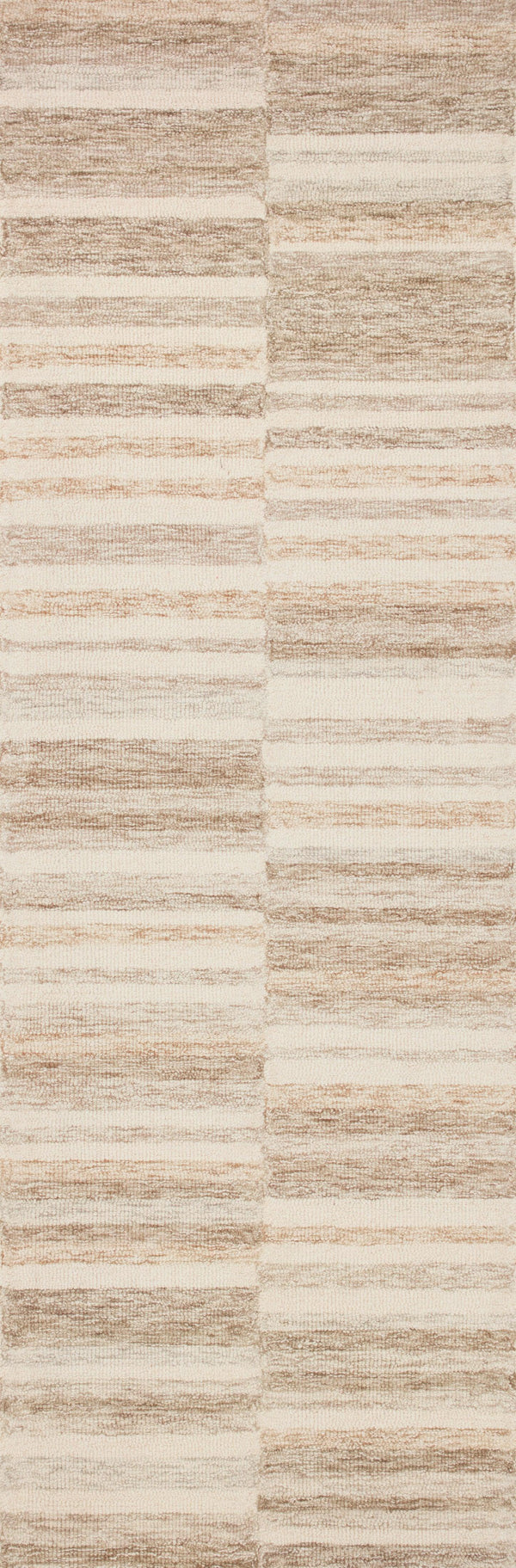 Chris Loves Julia x Loloi Chris Rugs - Ivory / Clay-Blue Hand Home