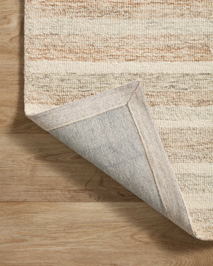 Chris Loves Julia x Loloi Chris Rugs - Ivory / Clay-Blue Hand Home