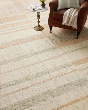 Chris Loves Julia x Loloi Chris Rugs - Natural / Multi-Blue Hand Home