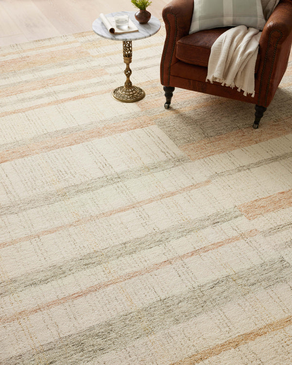 Chris Loves Julia x Loloi Chris Rugs - Natural / Multi-Blue Hand Home