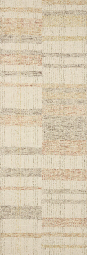 Chris Loves Julia x Loloi Chris Rugs - Natural / Multi-Blue Hand Home