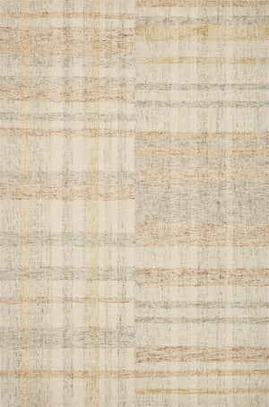 Chris Loves Julia x Loloi Chris Rugs - Natural / Multi-Blue Hand Home
