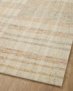 Chris Loves Julia x Loloi Chris Rugs - Natural / Multi-Blue Hand Home
