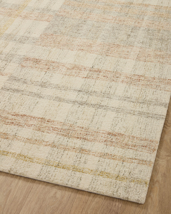 Chris Loves Julia x Loloi Chris Rugs - Natural / Multi-Blue Hand Home