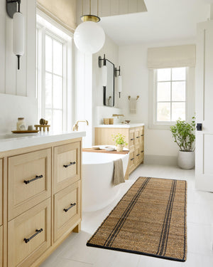 Angela Rose x Loloi Colton Rugs - Natural / Black-Blue Hand Home