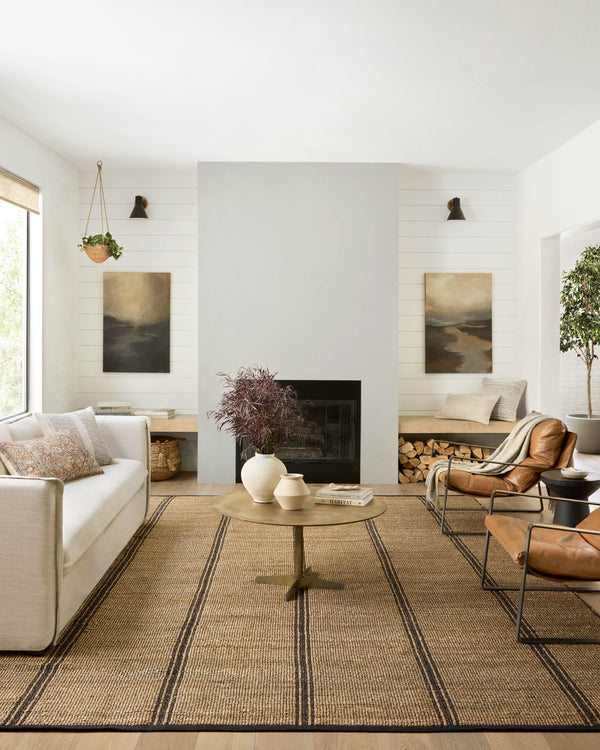 Angela Rose x Loloi Colton Rugs - Natural / Black-Blue Hand Home
