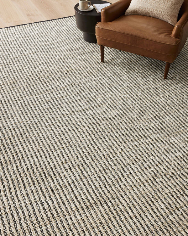 Angela Rose x Loloi Colton Rugs - Ivory / Black-Blue Hand Home