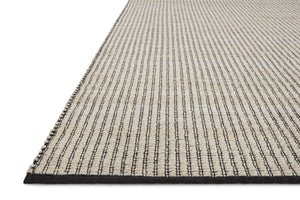 Angela Rose x Loloi Colton Rugs - Ivory / Black-Blue Hand Home