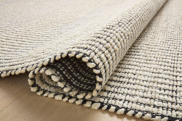 Angela Rose x Loloi Colton Rugs - Ivory / Black-Blue Hand Home
