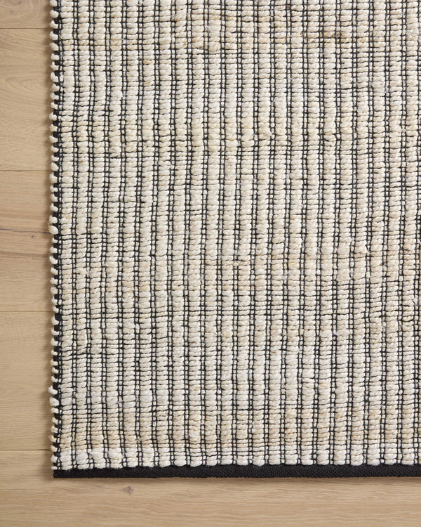 Angela Rose x Loloi Colton Rugs - Ivory / Black-Blue Hand Home