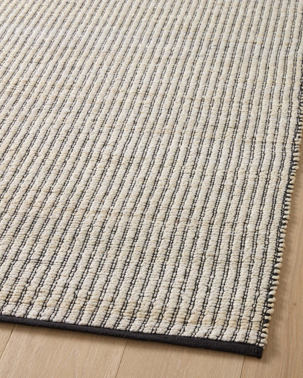 Angela Rose x Loloi Colton Rugs - Ivory / Black-Blue Hand Home