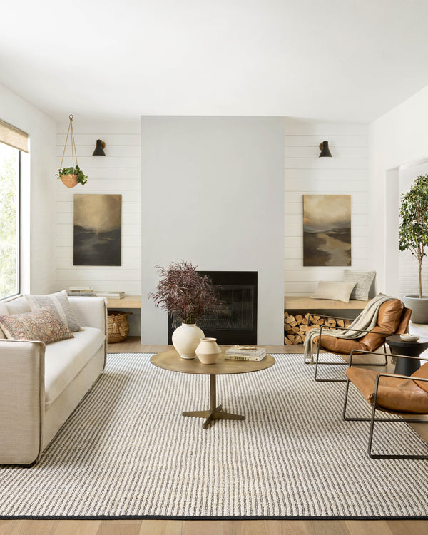 Angela Rose x Loloi Colton Rugs - Ivory / Black-Blue Hand Home