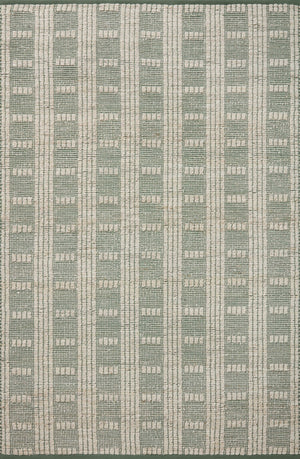 Angela Rose x Loloi Colton Rugs - Ivory / Sage-Blue Hand Home